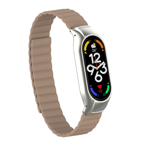 Xiaomi Mi Band 7 KRD-69 Kordon - Kahve Açık