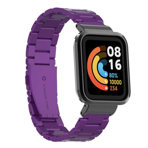 Xiaomi Redmi Watch (Mi Watch Lite) KRD-60 Metal Kordon - Mor