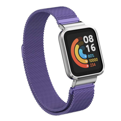 Xiaomi Redmi Watch (Mi Watch Lite) KRD-58 Metal Kordon - Mor