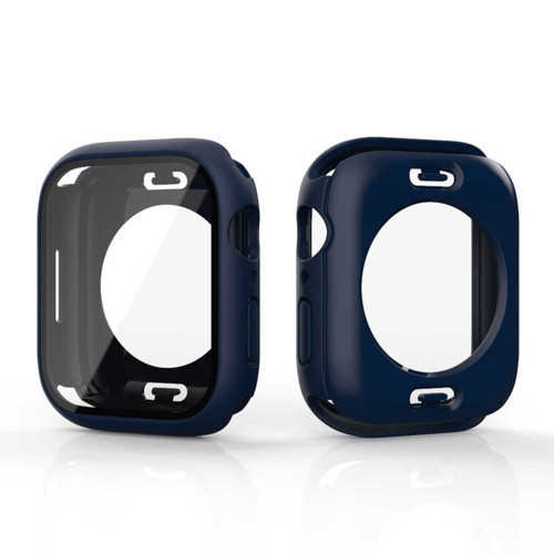 Watch 44mm 360 Derece Korumalı Kasa ve Ekran Koruyucu Watch Gard 12 - Lacivert