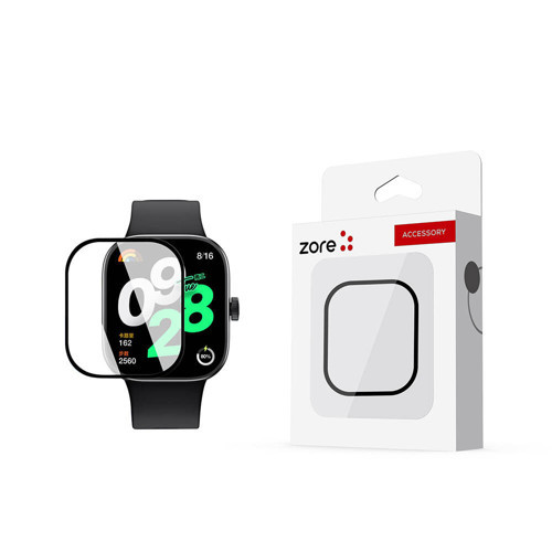 Xiaomi Redmi Watch 4 PMMA Pet Saat Ekran Koruyucu - Siyah