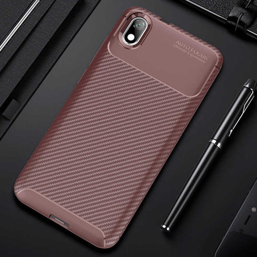 Xiaomi Redmi 7A Kılıf Negro Silikon Kılıf - Kahverengi