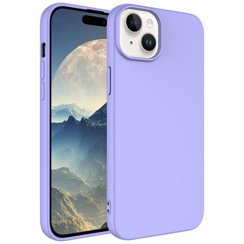 iPhone 15 Kılıf LSR Lansman Kılıf - Lila