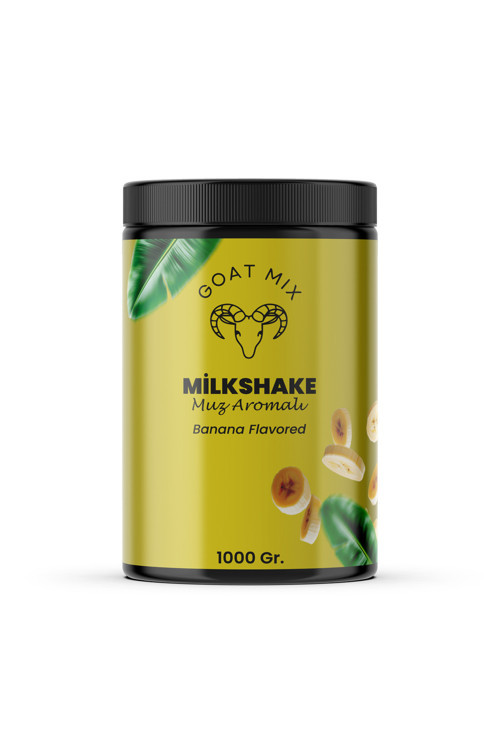 Muz Aromalı Milkshake 1000 Gr.
