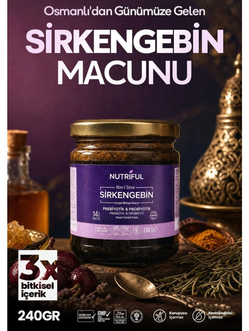 Ibn-i Sina Sirkengebin Prebiyotik Macunu