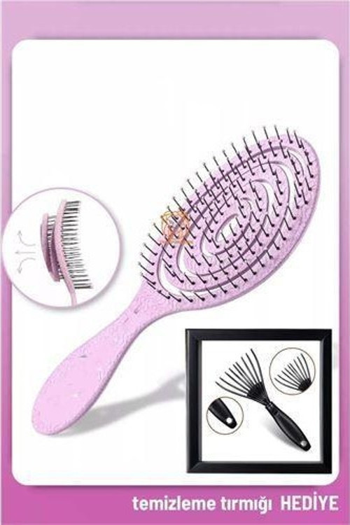 4 Boyutlu Saç Açma Tarağı Mini Tırmıklı Set 720621
