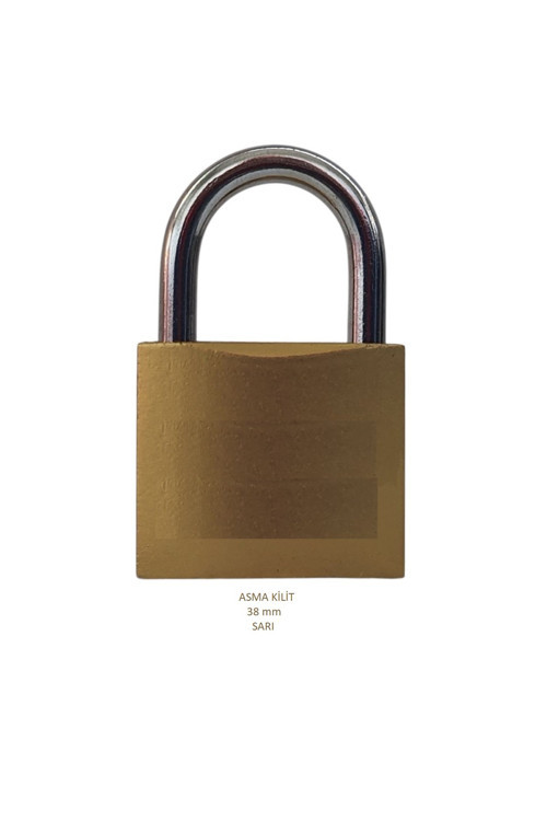 ASMA KİLİT 38mm Sarı