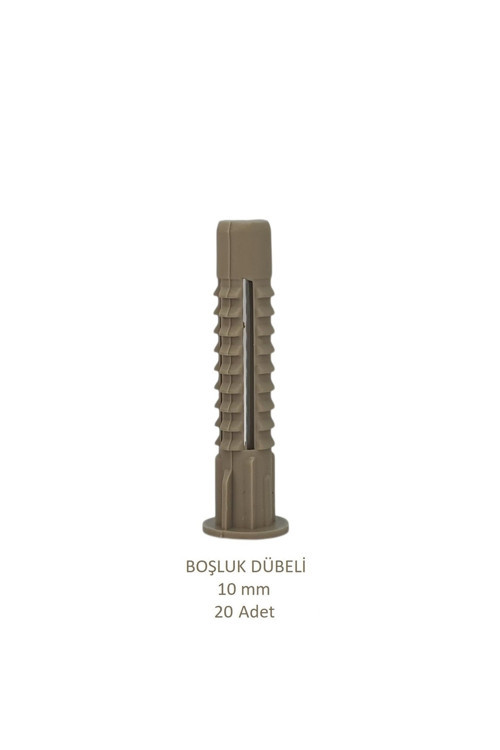 BOŞLUK DÜBELİ 10 mm 20 adet