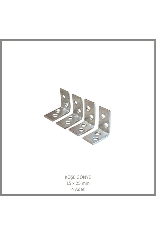 Gönye. Sac Masa Gönye 4 Adet 1,5 Cm X 2,5 Cm