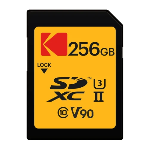 256GB UHS-II U3 V90 SD Hafıza Kartı (280MB/s - 240MB/s)