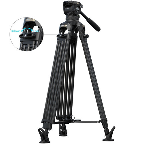5578 FSD18 FreeSpeed Ağır Hizmet Tipi Karbon Fiber Tripod