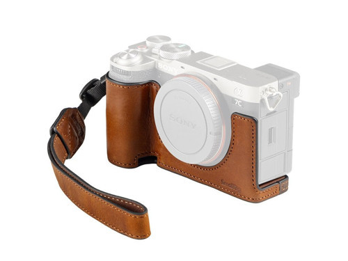 5015 Sony A7C II / A7CR için Deri Kılıf
