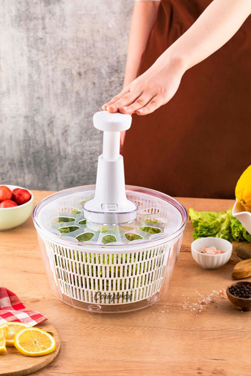 Pratik 5Lt Manuel Sebze Kurutucu Salata Kurutucu 822Qserı