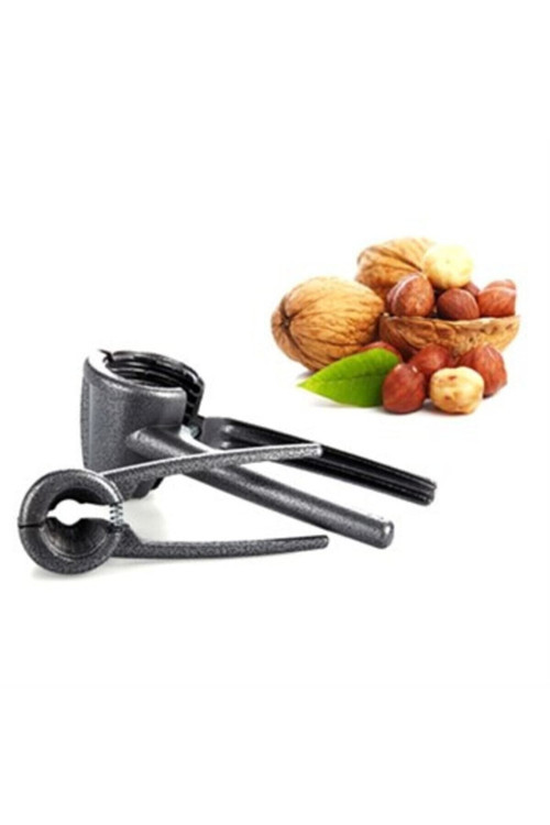 Ceviz Fındık Kırma Aleti Fındık Kıracağı Metal 2'Li Set Kıracak H000034