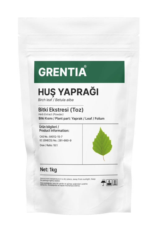 Huş Yaprağı Toz Ekstresi / Toz Ekstraktı 1 Kg - Betula Alba