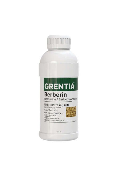 Berberin Sıvı Ekstresi / Sıvı Ekstraktı 1Lt - Berberis Vulgaris