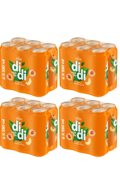 Didi Soğuk Çay Şeftali Aromalı 24 * 330 ML