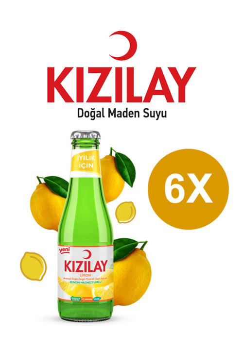 Limon C Plus Aromalı Maden Suyu 200 ML x 6 Adet
