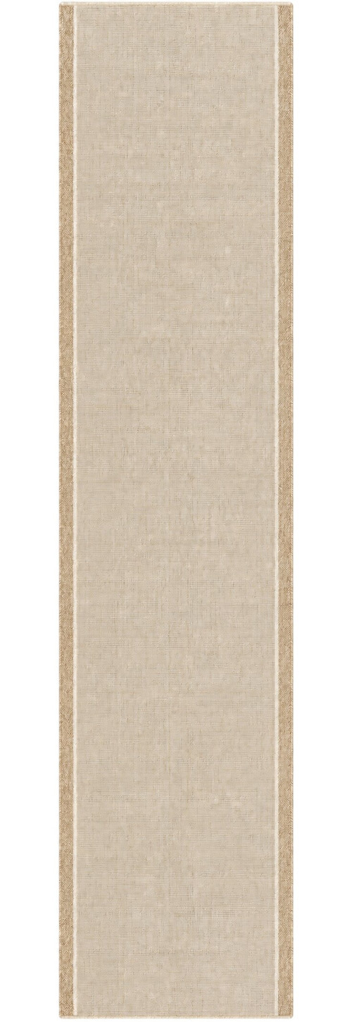 Dekorenti Siena 3701 Krem Sisal Halı - Modern Mutfak ve Koridor Halısı