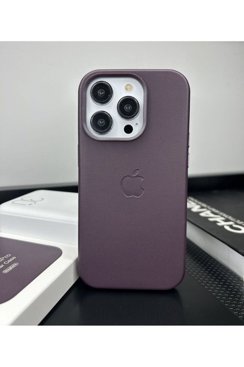 iPhone 17 Pro Max Magsafe Animasyonlu Deri Lansman Leather Kılıf