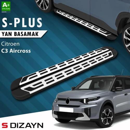 Citroen C3 Aircross 2 S-Plus Gri Yan Basamak 183 Cm 2024 Üzeri A+ Kalite