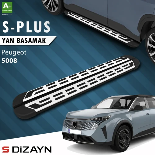 Peugeot 5008 3 Elektrikli S-Plus Gri Yan Basamak 203 Cm 2024 Üzeri A+ Kalite