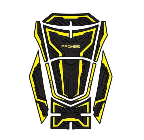 PH-701 PCX 2021-2024 KAUÇUK TANKPAD TAKIMI SARI