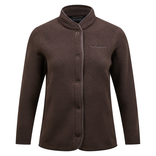 W Fleece Snap Cardigan Kadın Polar