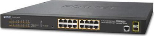 PL-GS-4210-16P2S Yönetilebilir Switch