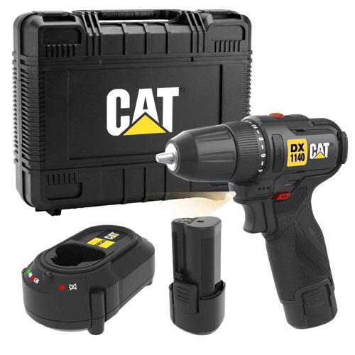 DX1140 12Volt/2.0Ah Li-ion Çift Akülü Kömürsüz Profesyonel Şarjlı Darbesiz Matkap