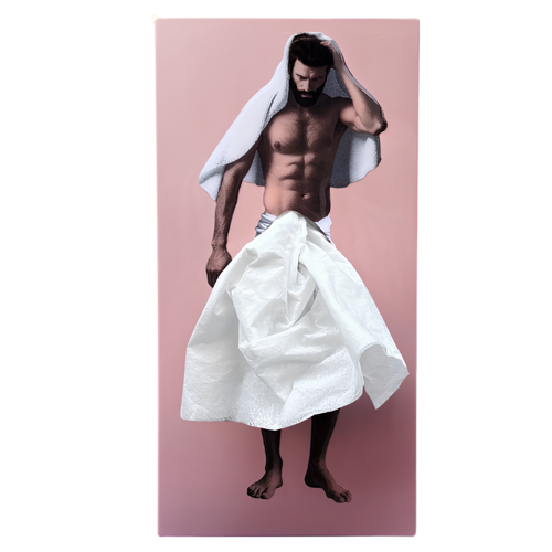 Tissue Up Boy Theo Peçetelik Pembe