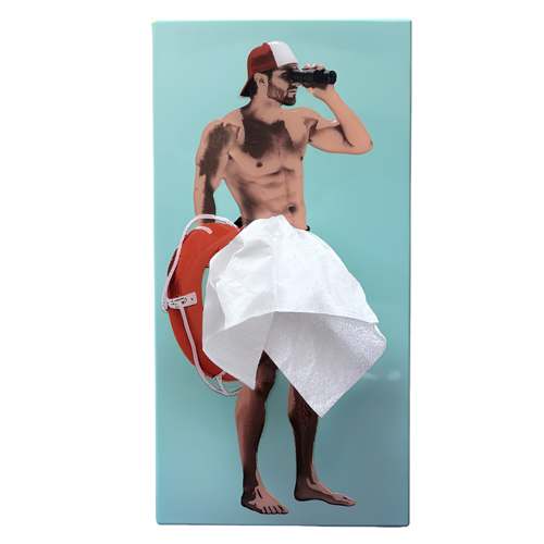 Tissue Up Boy Matt Peçetelik Mavi