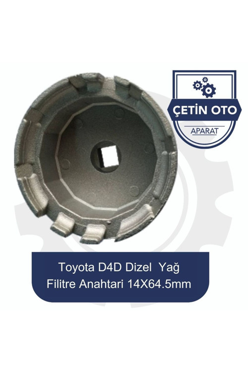 Toyota D4D Dizel Yağ Filitre Anahtarı 14X64.5 M