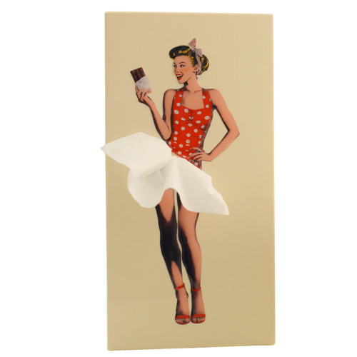 Tissue Up Girl Coco Peçetelik Bej