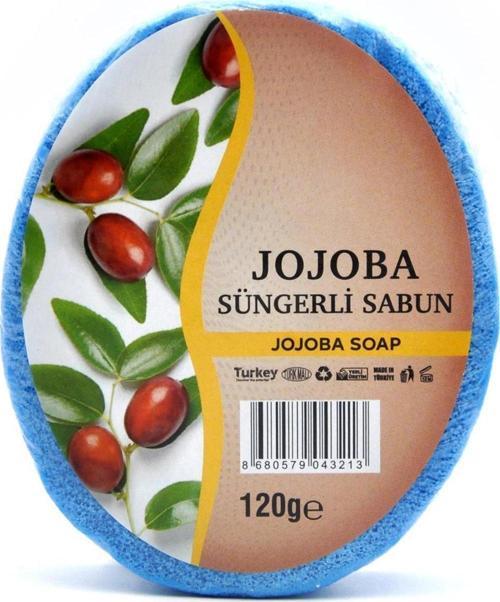 Jojoba Özlü Süngerli Sabun Banyo Duş Sabunu 120 G