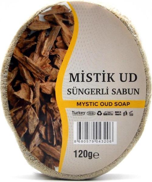 Mistik Ud Özlü Süngerli Sabun Banyo Duş Sabunu 120 G