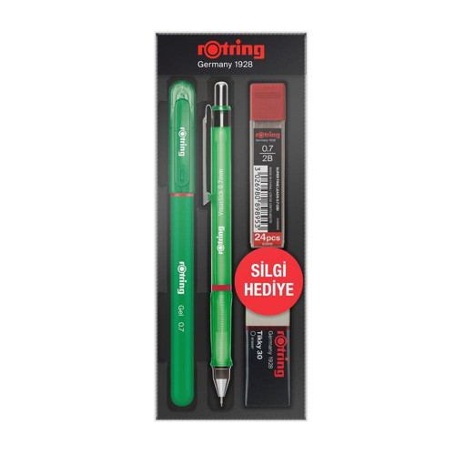 Visuclick + Jel Okul Seti 0.7 MM Yeşil