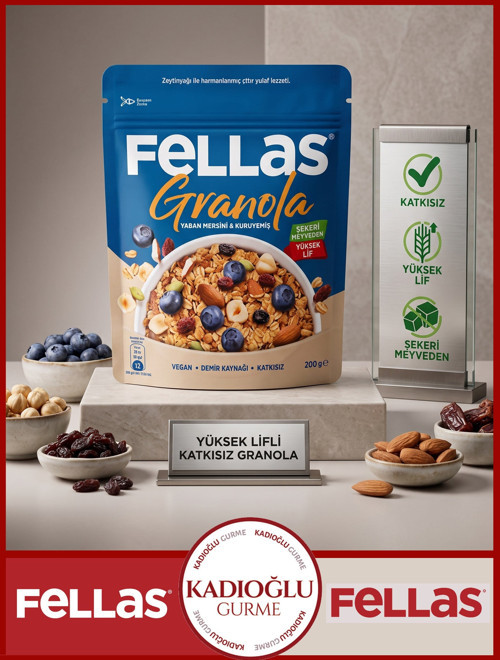 Granola - Yaban Mersini & Kuruyemiş 200 G