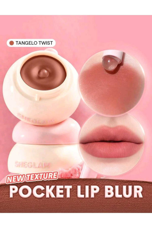 Bounce Putty Pocket Lip Pot Mat Ruj -Allık (Tangelo Twist)
