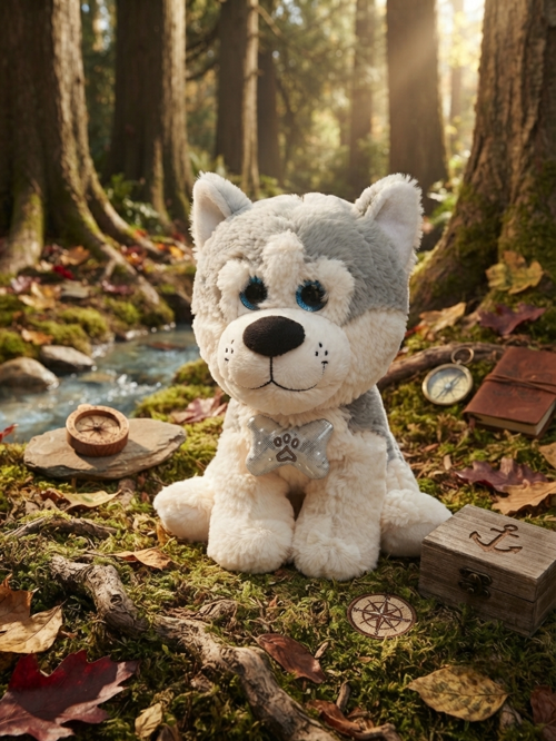 PELUŞ SESLİ KÖPEK 35 CM