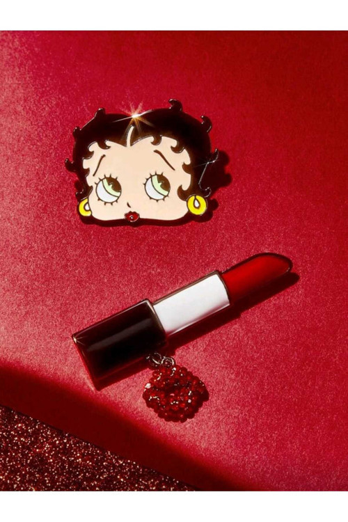 Betty Boop 2'li Broş Seti