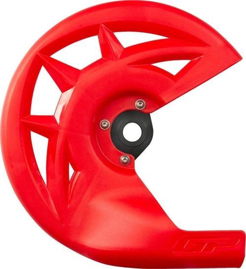 KTM EXC 250 2013-2023 Uyumlu Plastik Ön Disk Koruma Seti Kırmızı