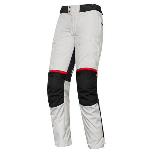 P122 Beyaz Motosiklet Pantolonu 4 Mevsim Korumalı Maxdura 600-D Kumaş Motorcu Pantolon