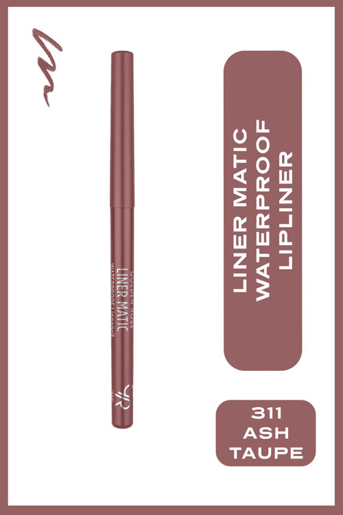 Liner Matic Waterproof Lippencil - Suya Dayanıklı Dudak Kalemi No:311 Ash Taupe