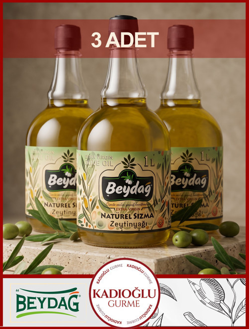 NATUREL SIZMA ZEYTİNYAĞ CAM 1 LT X 3 ADET
