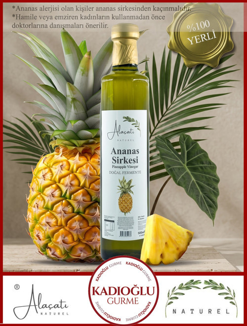 Naturel Ananas Sirkesi 500 ml