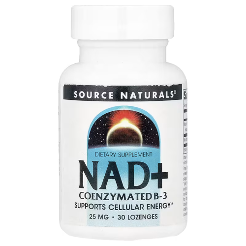 NAD+ Brain & Cognitive Coenzymated Vitamin B3 Niacin 30 Lozenges