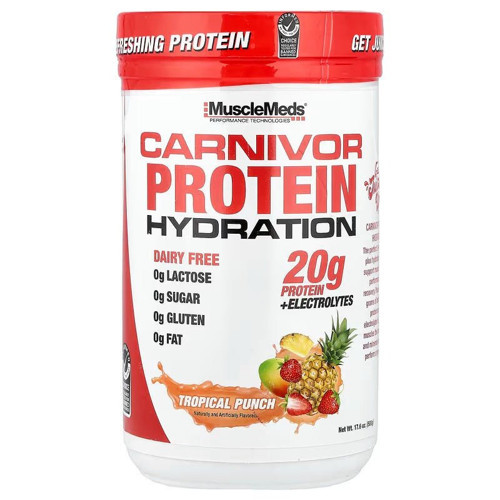 , Carnivor Protein Hydration Tropical Punch 500 g