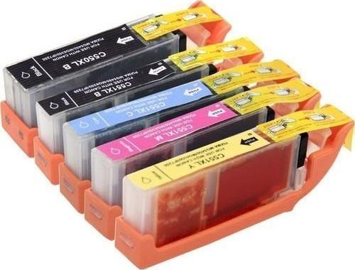 Canon Pixma İx6850 Muadil Kartuş Takım 5 Renk Set Yüksek Kapasite 550Xl 551Xl