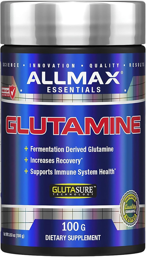 L-Glutamine Powder Fermented Unflavored 100 g